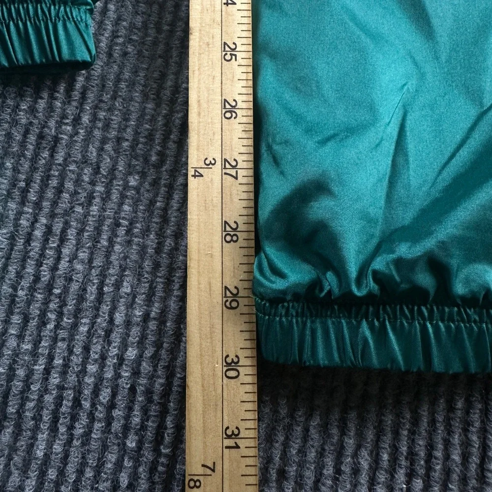 Adidas Originals Mens Green 3-Stripe Wind Track Pants CV4606 Emerald Green L